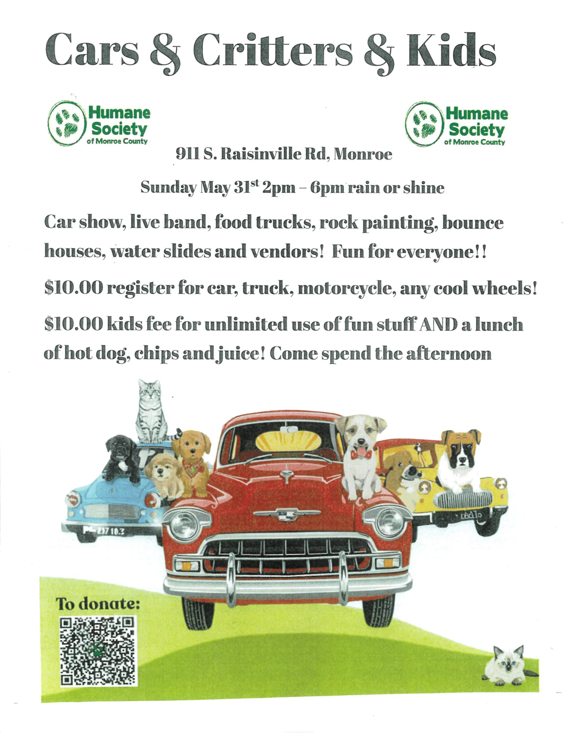 Cars & Critters Car Show