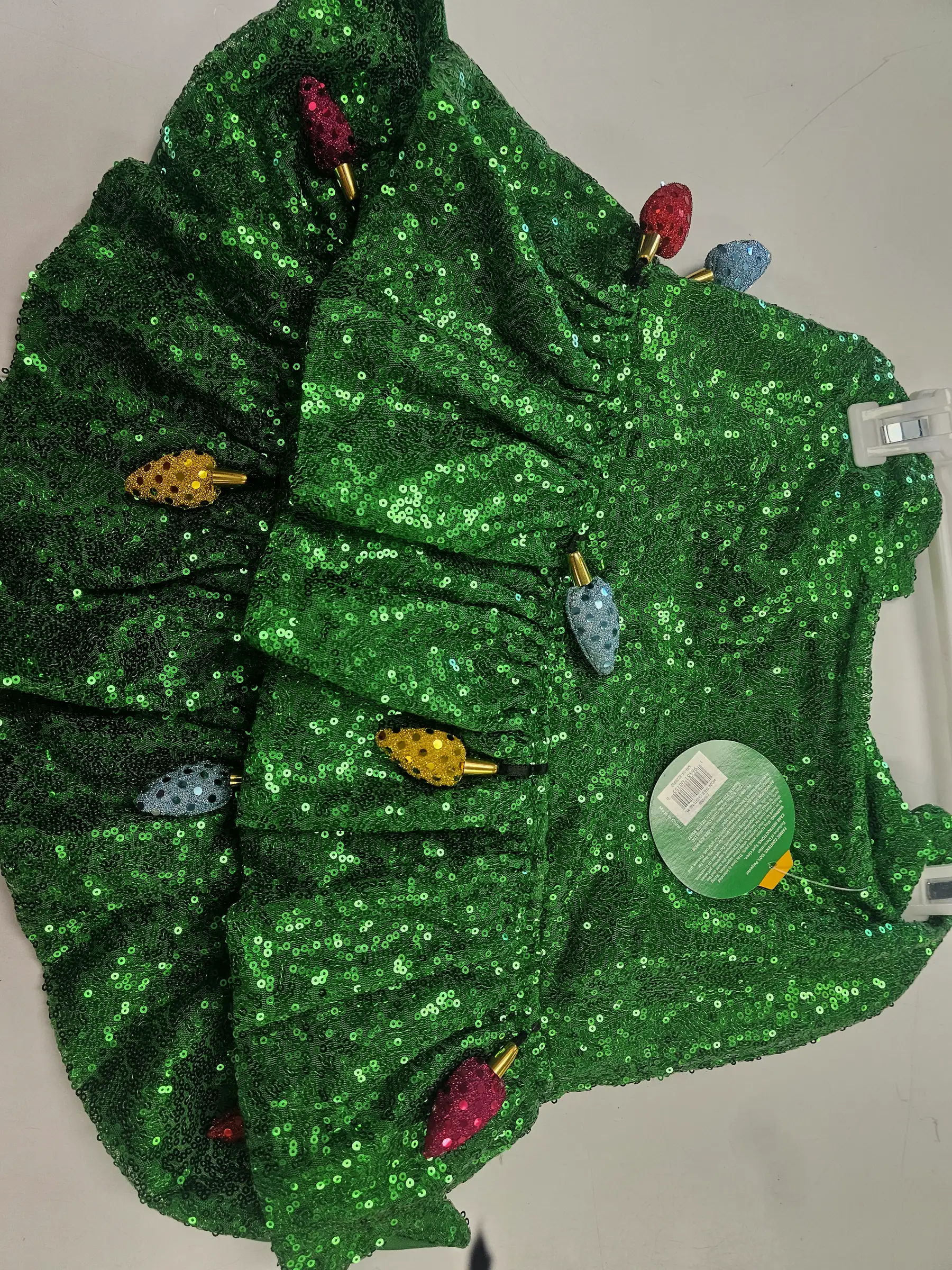 Christmas tree costume for dogs