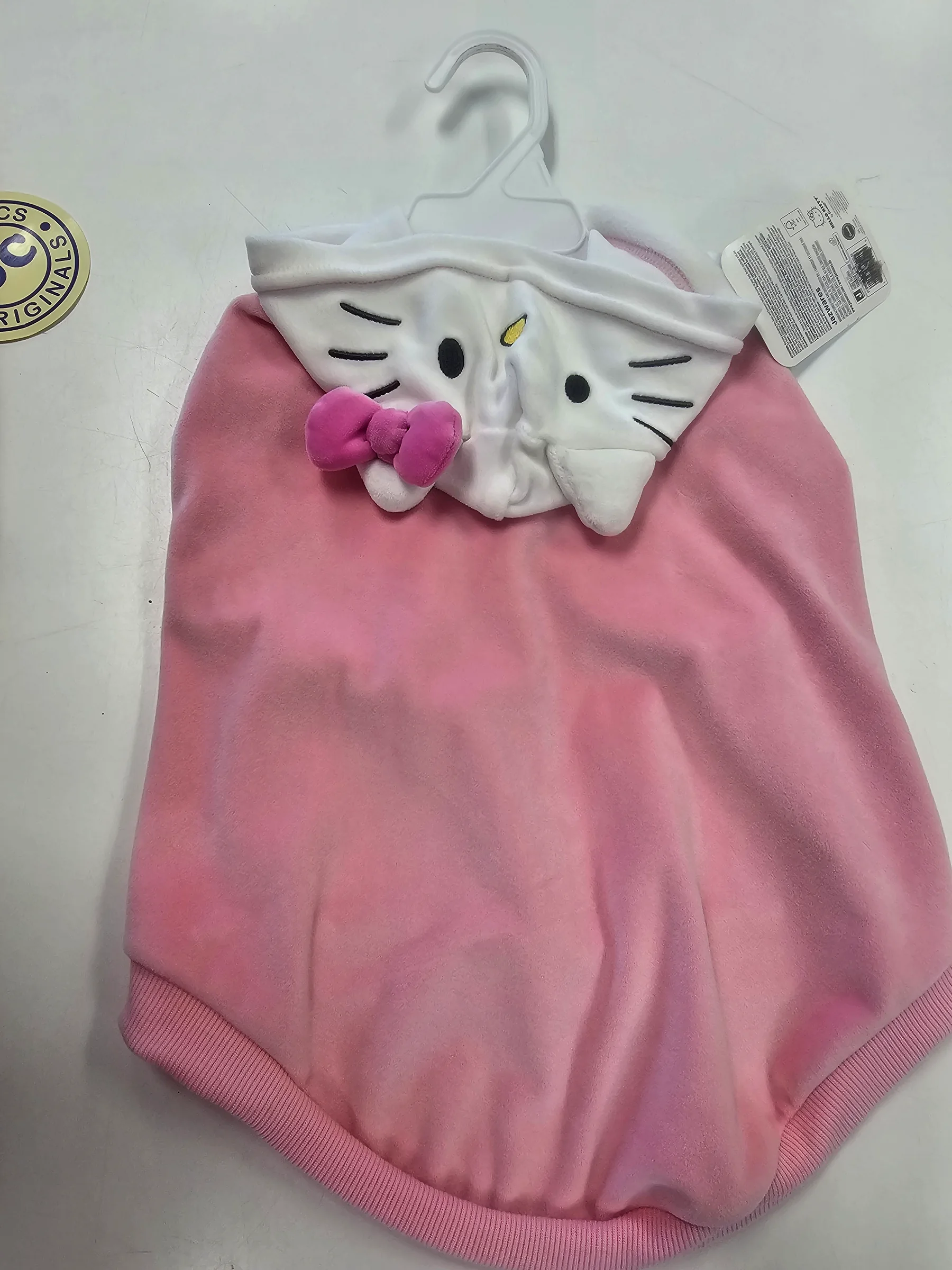 Hello Kitty hoodie for dogs